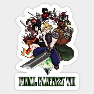 Final Fantasy VII Heroes Sticker